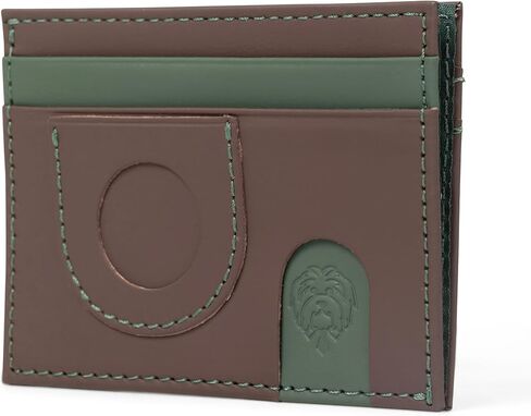 Havee Pico Genuine Top Grain Cowhide Leather Card Wallet with AirTag Slot and RFID Blocking Protection - Brown in Saudi Arabia