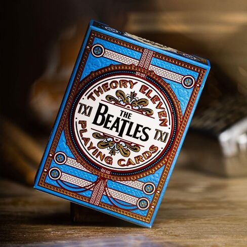 أوراق لعب The Beatles Premium من Theory11 - بطاقات جامعي مرخصة رسميًا من Blue Deck in Kuwait