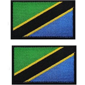 2 PCS Sri Lanka Flag Patches Hook and Loop Fastener Embroidered Tactical Military National Sri Lanka Patch (Sri Lanka) in Saudi Arabia