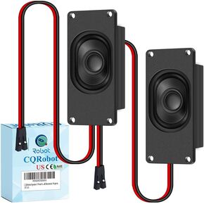 2 Pieces/1 Pair 30 mm * 20 mm * 4 mm Mini Side Sound 8 Ohm 1 Watt Rectangle Cavity Speaker, JST-PA 1.25 mm 2-Pin Interface Wire, for Computer Electronic Project Application Components. in Saudi Arabia