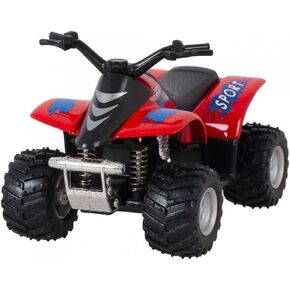 KiNSMART Smart ATV Four-Wheeler Die Cast Model Toy, Pullback Action, 3.5 Inch (Yellow) in Saudi Arabia