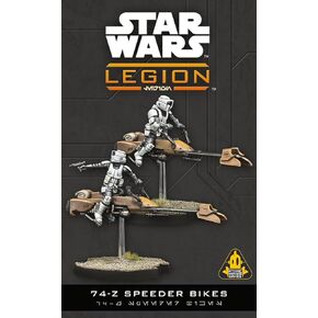 Asmodee Star Wars: Legion 74-Z Speeder Bike - Imperial Support Unit, Tabletop Miniatures Game, Strategy Game for Teens and Adults, Ages 14+, 2 Players, 3 Hour Playtime in Kuwait