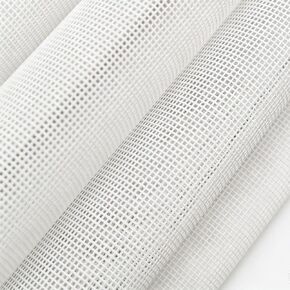 2 Pack Needlepoint Canvas 14 Mesh Blank White Canvas Needlepoint Mesh Blank Cross Stitch Fabric for Needlepoint DIY Craft Projects(20 x 18 Inches) in Kuwait