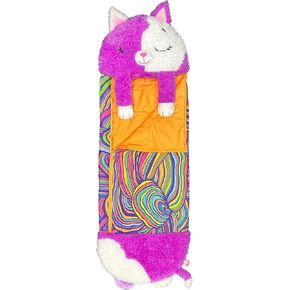 Happy Nappers 2-in-1 Pillow & Sleepy Sack Muffin the Kitty 66x30 Large in Saudi Arabia