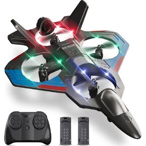 4DRC RC Planes Remote Control Airplanes for Kids, Foam Remote Control Planes for Kids Adults Beginners, Remote Control Helicopter Fighter Jet Drones for Kids Adults, 360° Flip Easy to Fly in Saudi Arabia