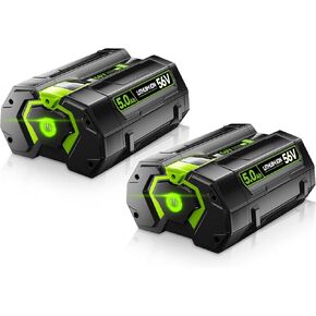 VANON 5.0Ah 56V بديل لبطارية EGO 56V + BA1400T BA2800T BA4200T BA5600T بطارية ليثيوم أيون متوافقة مع أدوات الطاقة EGO CS1604 CS1804 CS1403 HT2400 LB6504 LB5804 Tools.1Pack. in Kuwait