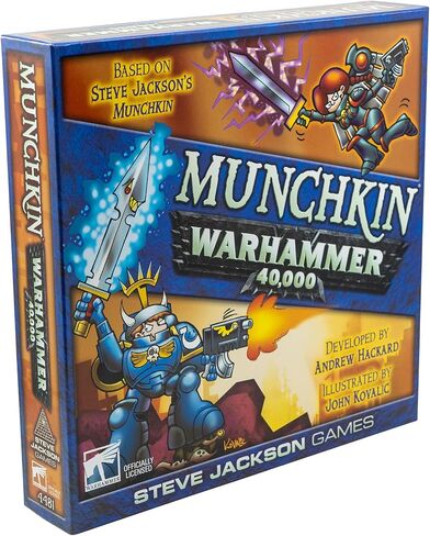 ستيف جاكسون جيمز Munchkin: Warhammer 40K in Kuwait