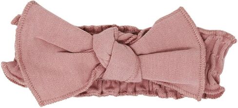 L'ovedbaby Baby Girls' Organic Smocked Headband, Mauve, 0-12 Months (up to 22 lbs) in Saudi Arabia