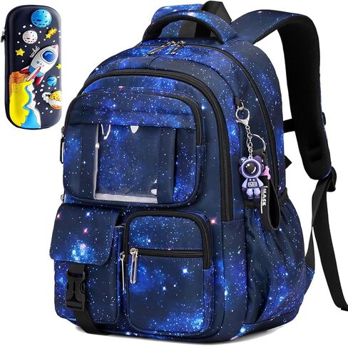 Purple School Backpack For Girls - Waterproof Backpacks Large Capacity With Multiple Compartments Bookbag Ergonomically Designed Sponge Back School Bag With Lunch Bags And Pencil Cases in Saudi Arabia
