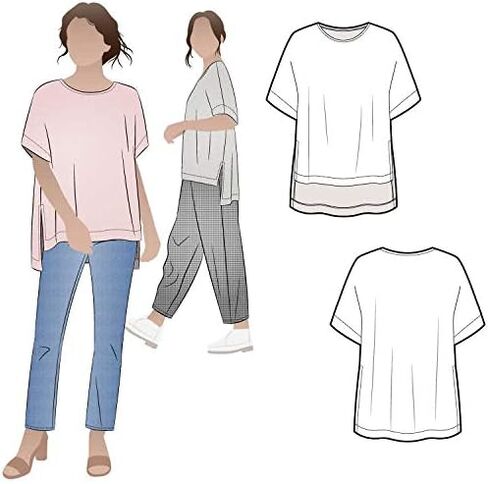 Style Arc Sewing Pattern - Betty Woven Tunic (Sizes 04-16) in Saudi Arabia