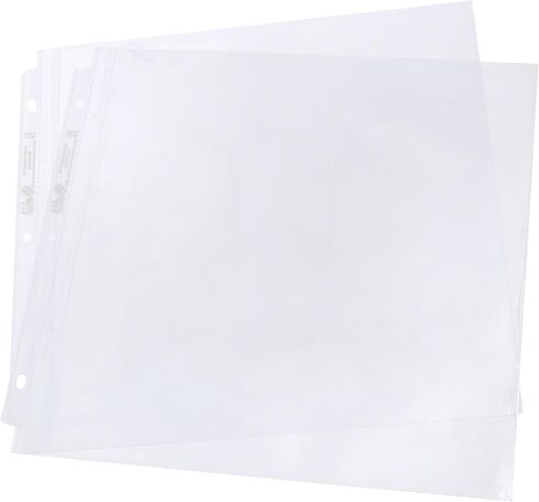 We R Post Bound Photo Sleeves 12"X12" 10/Pkg, Full Page (Pack of 2) in Saudi Arabia