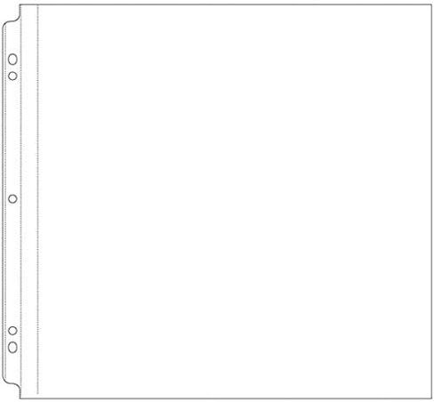 We R Post Bound Photo Sleeves 12"X12" 10/Pkg, Full Page (Pack of 2) in Saudi Arabia