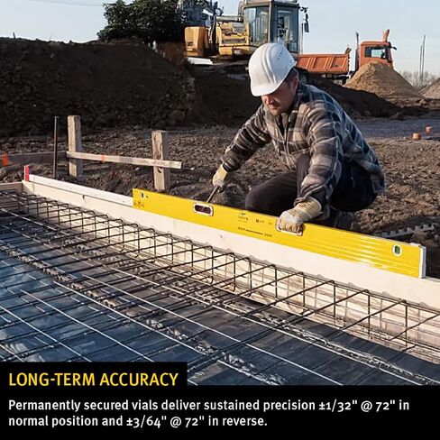 Stabila 35712 Extendable (7 to 12 foot) Plate to Plate Level, Yellow in Saudi Arabia