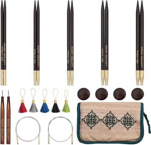 Lantern Moon INTERCHANGABLE Set, Legacy Sizes 3/3.25mm to 8/5mm in Saudi Arabia