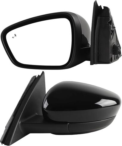 Dasbecan Right Passenger Side Door Mirror Assembly Compatible with Ford Escape 2020 2021 2022 2023 Power Glass Heated with Blind Spot Dectection Black 7Pins Replaces LJ6Z-17682-DA in Saudi Arabia
