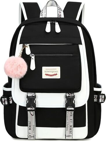 Girls Backpack for School Backpacks for Teens Girl School Bag Kids Bookbag Cute Backpack for Girls (Pink) in Saudi Arabia