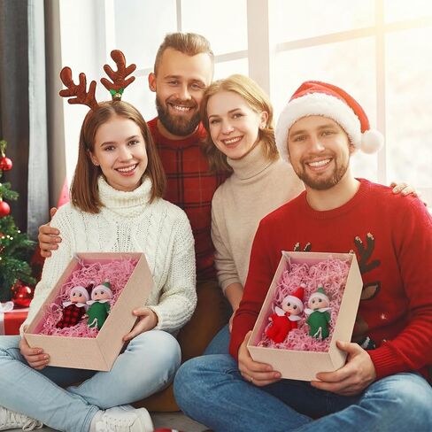 عيد الميلاد قزم الدمى عيد الميلاد مصغرة دمية قزم دمية قزم طفل التوائم طفل ينمو قزم دمية السنة الجديدة عيد الميلاد الديكور هدية عيد الميلاد تخزين المواد، 3 نمط (6 قطع) in Saudi Arabia