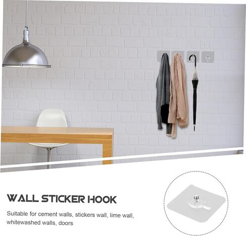 12pcs Picture Frame Hanger Picture Hangers Picture Hooks Hardwall Hanger Picture Frame Hooks Traceless Sticker Hook Invisible Hooks Non-Trace Hook Picture Hanging Kit No Punching in Saudi Arabia