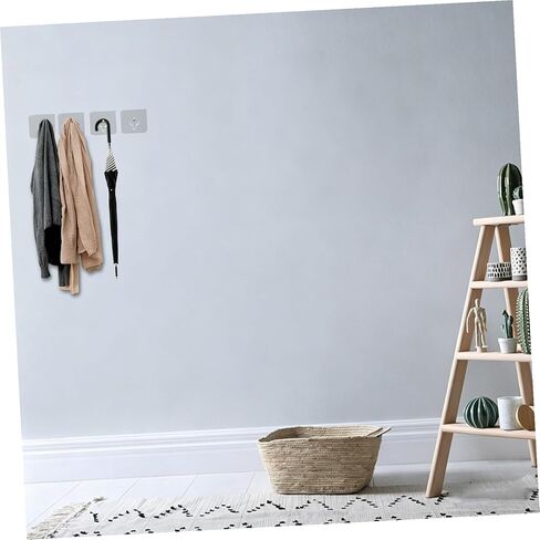 12pcs Picture Frame Hanger Picture Hangers Picture Hooks Hardwall Hanger Picture Frame Hooks Traceless Sticker Hook Invisible Hooks Non-Trace Hook Picture Hanging Kit No Punching in Saudi Arabia