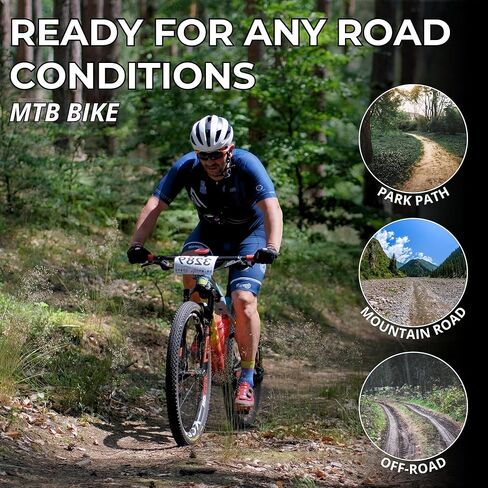 Fincci Fat Tires 29 x 2.6 Inch Folding 68-622 ETRTO with Nylon Protection 60TPI for Mountain Enduro Downhill MTB XC Trail Bicycle Tire in Saudi Arabia