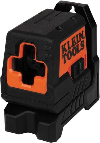 Klein Tools 93MCLG مستوى ليزر ذاتي التسوية، مستوى صغير عبر الخطوط، أداة محاذاة التسوية، خطوط أفقية ورأسية خضراء ساطعة in Saudi Arabia