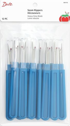 Dritz Deluxe Seam Ripper Large Blade Sewing Accessories, 12 Pack, None in Saudi Arabia