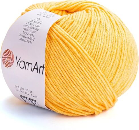 YarnArt Genius Soft Cotton Blend Yarn, 1 Pack (1.76 oz / 174 Yds) in Kuwait