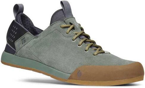BLACK DIAMOND Equipment Men's Session Suede Shoes - Fir Green - 11.5 in Saudi Arabia