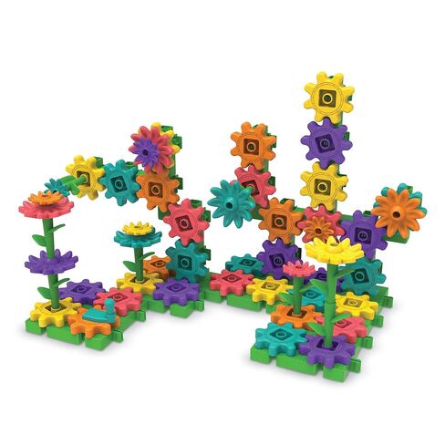 مجموعة بناء GardenGears من Learning Resources - البناء والهندسة التعليمية العملية، مجموعات بناء العلوم والتكنولوجيا والهندسة والرياضيات لمرحلة ما قبل المدرسة، ألعاب للأطفال، مونتيسوري، الألعاب الحركية الدقيقة، هدايا للأطفال in Kuwait