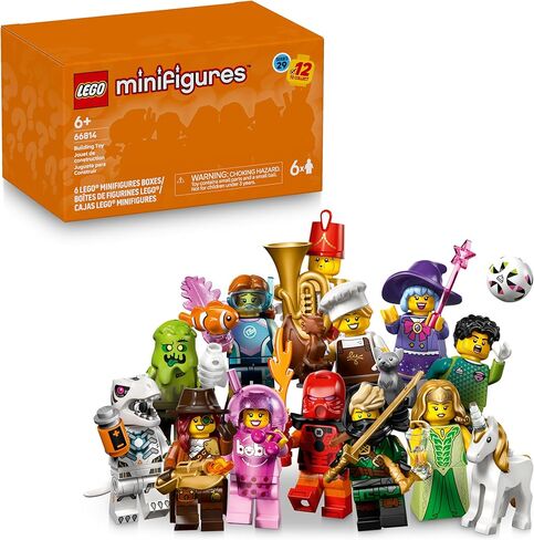 LEGO Minifigures Series 29 6 Pack - Mystery Box Multipack - Birthday Party Favors for Boys & Girls, Ages 6+ - Goodie Bag Stuffers for Kids - 66814 in Kuwait