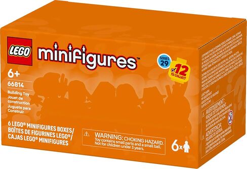 LEGO Minifigures Series 29 6 Pack - Mystery Box Multipack - Birthday Party Favors for Boys & Girls, Ages 6+ - Goodie Bag Stuffers for Kids - 66814 in Kuwait