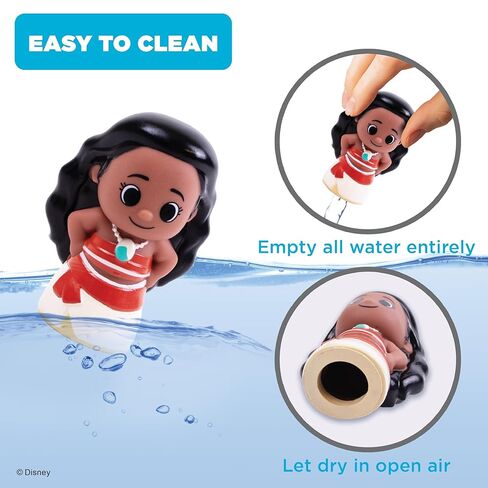 Disney Moana 10 Piece Finger Puppet Set - Educational Play, Party Favors, Bath and Pool Toys, Beach Fun, Playtime Activities in Kuwait