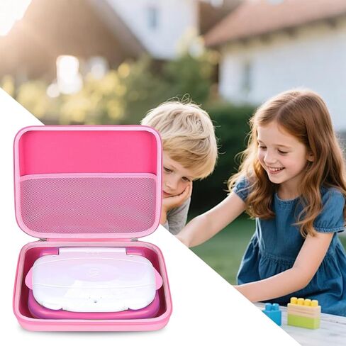 Case for Leapfrog ABC and 123 Laptop - Hard Travel Protective Carrying Storage Box (Pink) in Kuwait