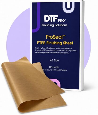 مجموعة DTF Liquid MagicSeal - تتضمن سائل عديم الرائحة سعة 500 مل V2 MagicSeal، وزجاجة رذاذ وورقة PTFE in Kuwait