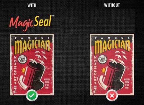 مجموعة DTF Liquid MagicSeal - تتضمن سائل عديم الرائحة سعة 500 مل V2 MagicSeal، وزجاجة رذاذ وورقة PTFE in Kuwait