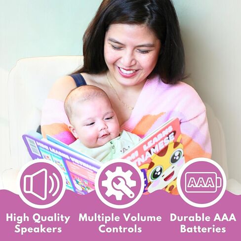 Vol. 3 — Interactive Sound Board Book for Toddlers 1-3, Bilingual English & Vietnamese Songs & Music, Talking Musical Learning Toy and Gift for Babies & Kids in Kuwait