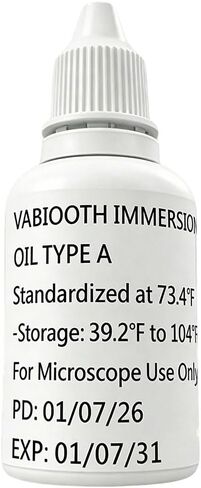 Microscope Immersion Oil 0.84 oz (25ML) Type A, Microscope Specific, Easy to Remove in Kuwait