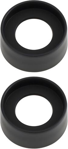 SING F LTD 2Pcs Rubber Eyepiece Foldable Eye Cups Compatible with 27-29mm Microscope Binoculars in Kuwait
