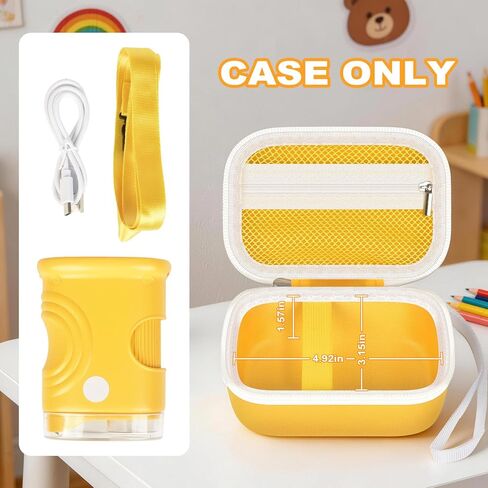 ANKHOH Handheld Microscope Case for BEBANG for Edubini for BMDSAE 1000x Digital Kids Pocket Miniscope and Accessories for School Home Science Learning (Box Only) in Kuwait