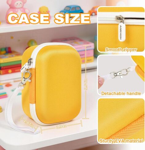 ANKHOH Handheld Microscope Case for BEBANG for Edubini for BMDSAE 1000x Digital Kids Pocket Miniscope and Accessories for School Home Science Learning (Box Only) in Kuwait