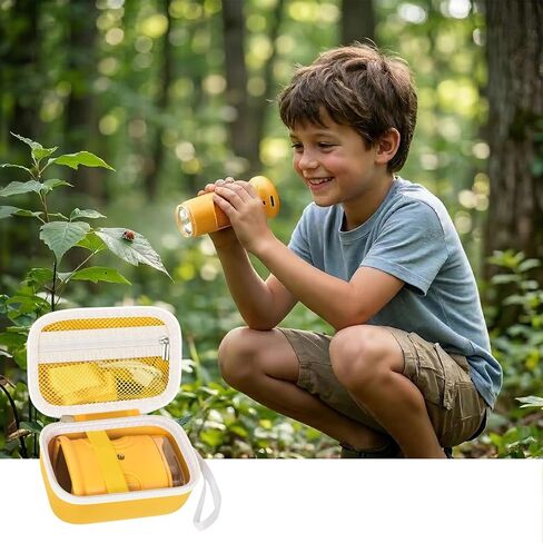 ANKHOH Handheld Microscope Case for BEBANG for Edubini for BMDSAE 1000x Digital Kids Pocket Miniscope and Accessories for School Home Science Learning (Box Only) in Kuwait