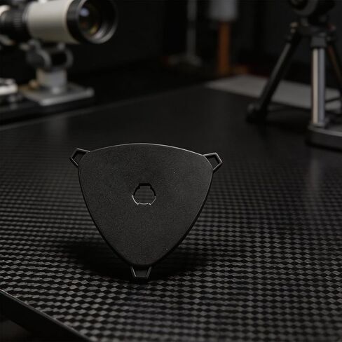 Astronomical Telescope Tripod Accessory Tray Disk for 80DX/90DX/130DX/127SLT Equatorial Mount, Stable Vibration Reduction Platform for Stargazing and Field Observation, Black in Kuwait