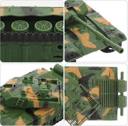 Toddmomy Tank Models Plastic Tanks Kids Toys Vehicle Toys Desk Decor for Kids Boys Girls in Kuwait