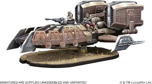 Asmodee Star Wars: Legion WL0-5 Speeder Tank - Tabletop Miniatures Game, Strategy Game for Kids and Adults, Ages 14+, 2 Players, 90 Min Playtime in Kuwait