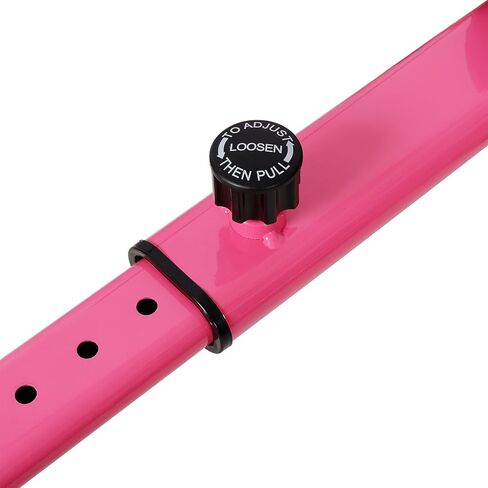 Hoverboard Go Kart Attachment, Heavy Duty Adjustable 29"-38" Frame, 360° Swivel Drift Wheel, Fits 6.5" 8" 10" Hoverboards, Off Road Cart for Teens & Adults, Pink+Black in Kuwait