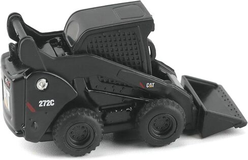 Diecast Masters Caterpillar Diecast Toy Replicas – Cat Micro 272C Skid Steer Loader (Black Finish) with Accessories in Tool Box | Model 85974BK in Kuwait