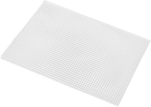 Blank Rug Hooking Mesh Canvas for Rug Making Tapestry Latch Hook Crafts(White,19.6x29.5inch) in Saudi Arabia