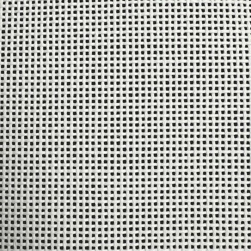 13 Mesh Needlepoint Canvas, 20" x 18" Premium White Cotton Blank Embroidery Fabric, Rolled in Cardboard Mailing Box with Artist Tape in Kuwait