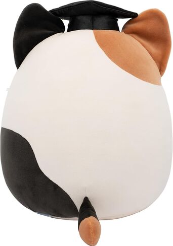 Squishmallows Original 12in Cam The Calico Cat in Graduation Cap – Official Jazwares Plush (Medium-Sized) in Saudi Arabia