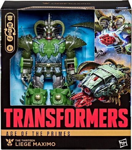 Transformers Age of the Primes The Thirteen Liege Maximo, Leader Class 8.5-Inch Converting Action Figure for Ages 8+ in Kuwait